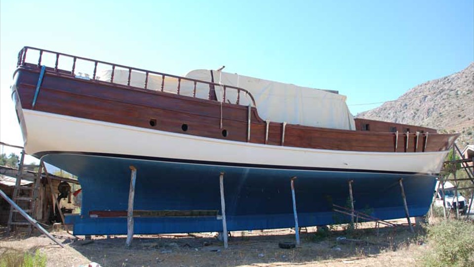 Bozburun - Gulets under construction