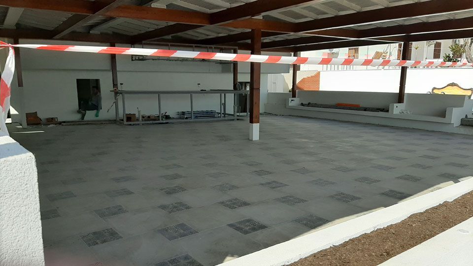 New Yalı Beach restaurant coming along